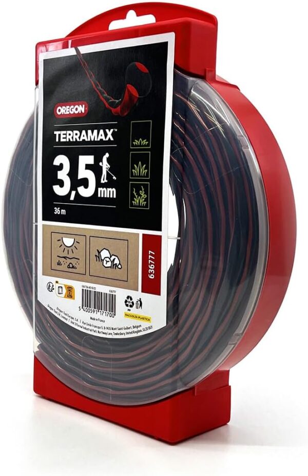 HILO NYLON OREGON TERRAMAX 3.5 MM BLISTER 36M - Imagen 4